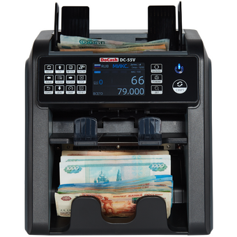  Сортировщик банкнот DoCash DC 55V 14391 мультивалюта 