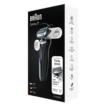  Электробритва Braun 71-N1000S черный 