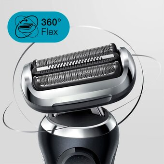  Электробритва Braun 71-N1000S черный 