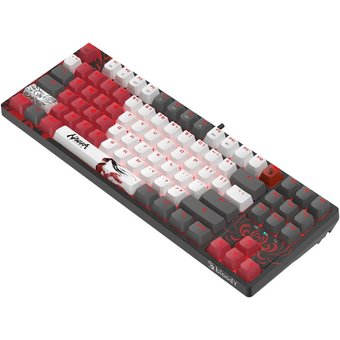  Клавиатура A4Tech Bloody S87 Naraka черный/красный 