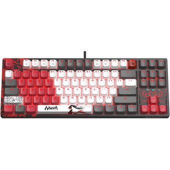  Клавиатура A4Tech Bloody S87 Naraka черный/красный 