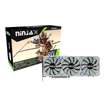 Видеокарта Ninja (Sinotex) RTX 3070Ti 8GB NF307TI86F GDDR6X 256BIT 3xDP HDMI 3Fan RTL 