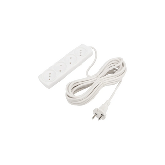  Удлинитель PROconnect 11-7223 Optima 4 гнезда, 7м, 2х0,75мм², б/з, белый 