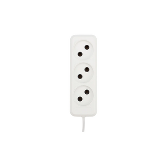  Удлинитель Rexant 11-8733 3 гнезда, 3м, 2х0,75мм², б/з, белый 