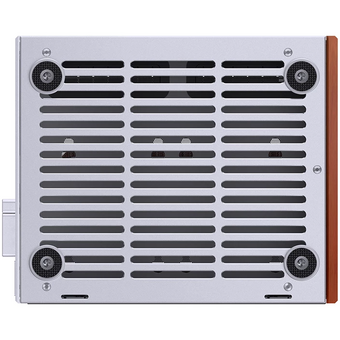  Корпус JONSBO T6 Silver без БП, боковая панель из закаленного стекла, mini-ITX, серебристый 