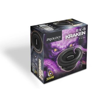  Сабвуфер автомобильный Prology RX-8 Kraken 120Вт пассивный (20см/8") 