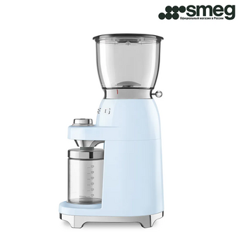  Кофемолка SMEG CGF11PBEU пастельно-голубой 