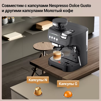  Кофемашина KaringBee AC-517KB 