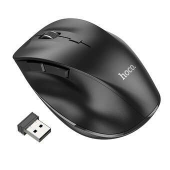  Мышь HOCO GM24 Mystic six-button dual-mode business wireless mouse черный 