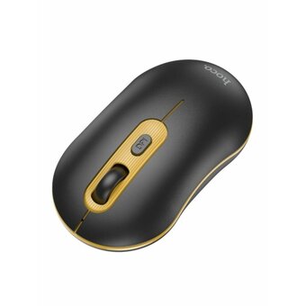  Мышь HOCO GM21 Platinum 2.4G business wireless mouse черно-желтый 