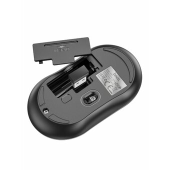  Мышь HOCO GM21 Platinum 2.4G business wireless mouse черно-желтый 