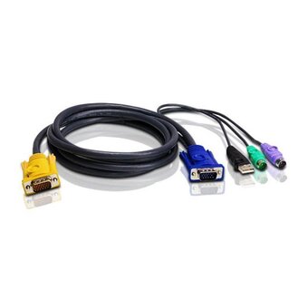  Кабель KVM Aten 2L-5303UP USB-PS/2 Hybrid 3м 