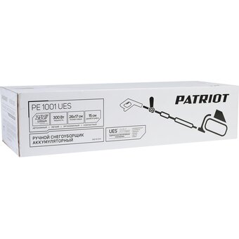  Снегоуборщик Patriot PE 2341 UES (426302227) с одним АКБ 