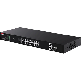  Неуправляемый PoE коммутатор IP-COM G1120P-16-250W с 16 Гигабитными портами PoE и 2 SFP портами 