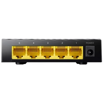  Коммутатор неуправляемый Cudy GS105D (L2) 5x1Гбит/с 