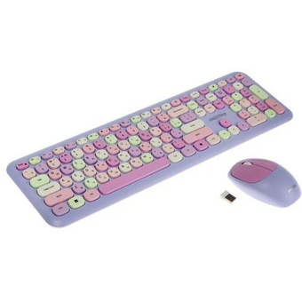  Комплект Smartbuy 666395 фиолетовый SBC-666395AG-V клавиатура+мышь мультимедийный 