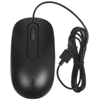  Клавиатура + мышь Rapoo X130PRO клав черный мышь черный 