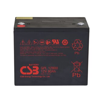  Батарея для ИБП CSB GPL12800 12В 80Ач 