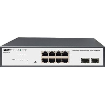  Коммутатор настраиваемый Origo OS2410 OS2410/A1A 8x1Гбит/с 2SFP 