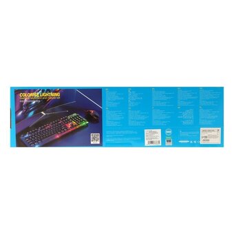  Клавиатура HOCO GM18 Luminous gaming keyboard and mouse set черный 