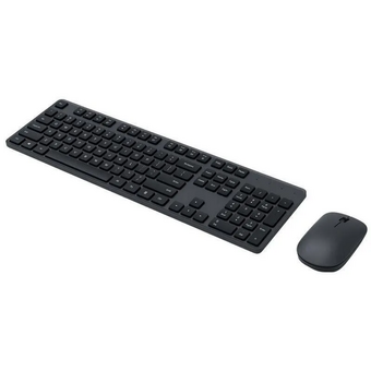  Клавиатура и мышка беспроводная XIAOMI Mijia Wireless Set 2 (WXJS02YM) Black клавиатура RU 