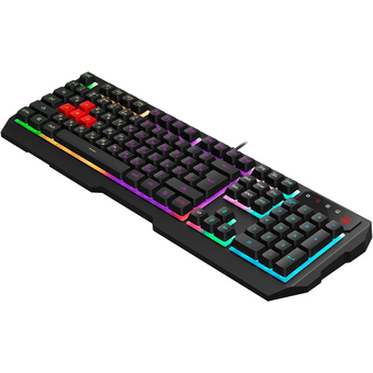  Комплект клавиатура и мышь A4TECH Bloody B1700 (B1700 (B140N + ES7 + BP-50M), USB черный 