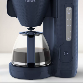  Кофеварка капельная Tefal CM2M1410 синий 