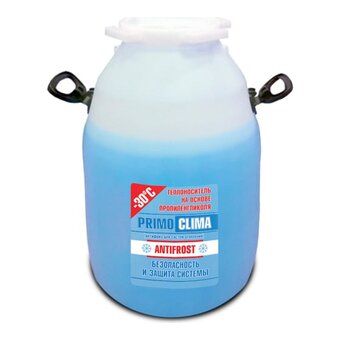  Теплоноситель Primoclima Antifrost Пропиленгликоль -30C (pa -30C 50) 50кг бочка/синий 