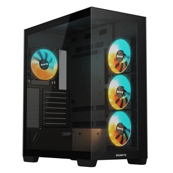  Корпус Gigabyte C500P ST Black 