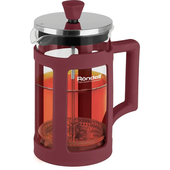  Френч-пресс Rondell Stripes RDS-1641 0.6л красный 