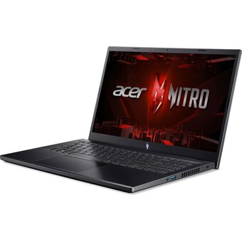  Ноутбук Acer Nitro V 15 ANV15-51-51AT (NH.QNACD.009) Core i5 13420H 16Gb SSD512Gb NVIDIA GeForce RTX 2050 4Gb 15.6" IPS FHD (1920x1080) noOS black 