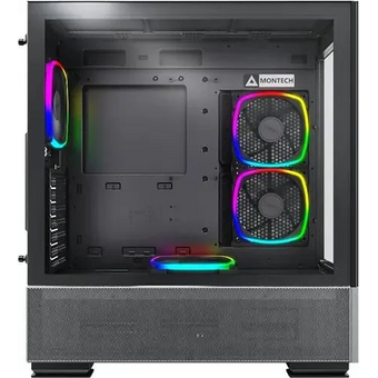  Корпус MONTECH Sky Two, ATX, без БП, черный 