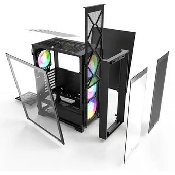  Корпус MONTECH Air 1000 Premium, ATX, Full-Tower, без БП, черный 