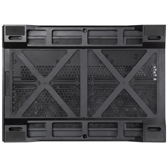  Корпус CHIEFTEC Visio GM-30B-TG-OP без БП, боковая панель из закаленного стекла, 6xPWM ARGB 120мм вентиляторов, черный, ATX 