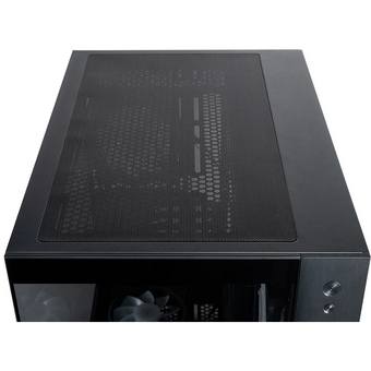  Корпус CHIEFTEC Visio GM-30B-TG-OP без БП, боковая панель из закаленного стекла, 6xPWM ARGB 120мм вентиляторов, черный, ATX 