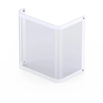  Корпус JONSBO TK-1 2.0 White без БП, боковая панель из закаленного стекла (панорама), mini-ITX, micro-ATX, белый 