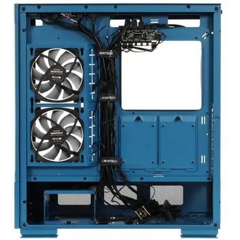  Корпус MONTECH Sky Two Morocco, ATX, Full-Tower, без БП, голубой 
