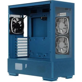  Корпус MONTECH Sky Two Morocco, ATX, Full-Tower, без БП, голубой 