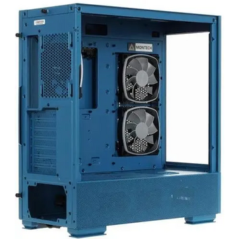  Корпус MONTECH Sky Two Morocco, ATX, Full-Tower, без БП, голубой 