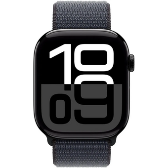  Smart-часы Apple Watch Series 10 A2999 MWWR3LW/A 46мм 2.1" OLED корп.черный Sport Loop рем.черный разм.брасл. O/S 