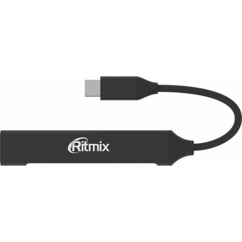  USB-hub Ritmix CR-4401 серый 