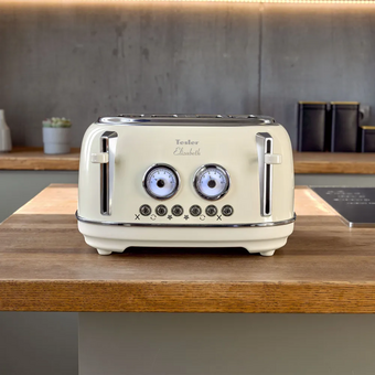  Тостер TESLER TT-445 Beige 