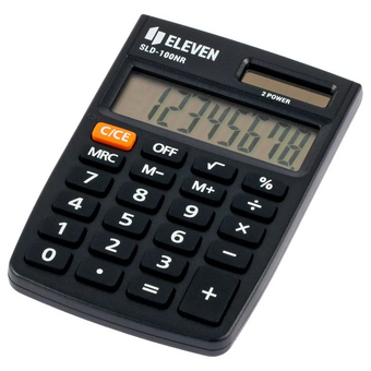  Калькулятор ELEVEN SLD-100NR черный 
