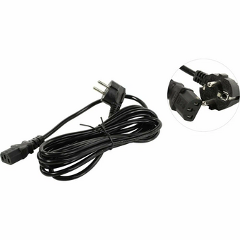  Кабель питания 5bites PC207-30A IEC-320-C13 CEE 7/7 SHCUKO 220V 3G*0.75mm 3m 