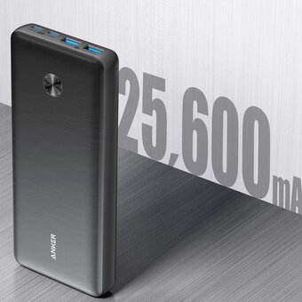  Power Bank ANKER PC.3 Elite (A1291H11) 87W, 25600мAч черный 