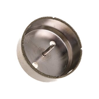  Коронка по стеклу и керамике сцентрирующим сверлом Vertex Tools 336-68-55 68х55 