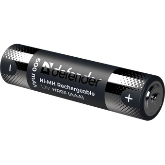  Аккумуляторная батарея DEFENDER HR03-2BL (56501) 600mAh ААА, Ni-MH, блистер, 2шт 