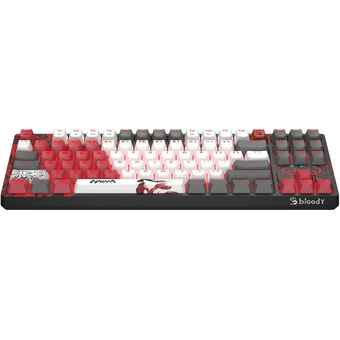  Клавиатура A4Tech Bloody S87 Naraka черный/красный 