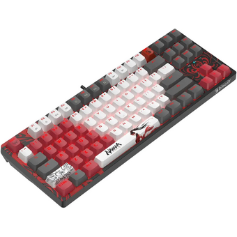  Клавиатура A4Tech Bloody S87 Naraka черный/красный 