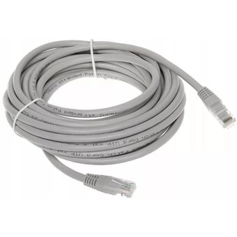  Патч-корд Exegate FTP-RJ45-RJ45-C5e-CU-10M-GY (EX282001RUS) серый 